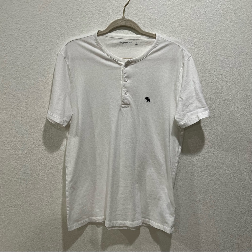 Mens Abercrombie Short Sleeve Icon Henley